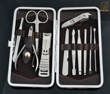 天艺 Набор маникюрных инструментов для маникюра для домашнего использования, комплект для ногтей, маникюрные кусачки, 11 шт