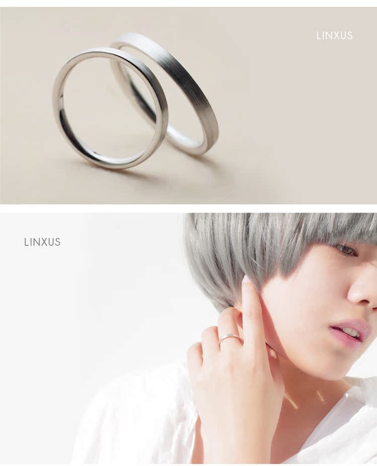 Bague mixte LINXUS en Argenterie - Ref 3086611 Image 22