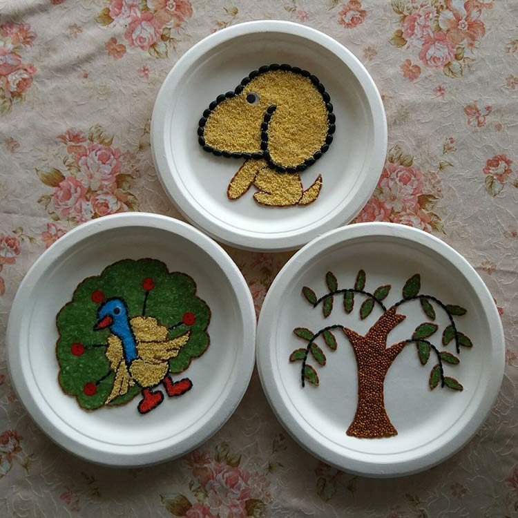 Câu đố trẻ em làm bằng tay sáng tạo DIY dán tranh vẽ mẫu vật liệu mẫu giáo vui nhộn đồ chơi cho bé trai