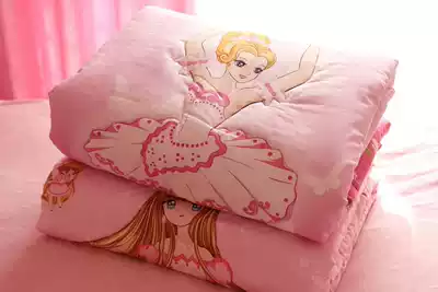 South Korea imported spring and autumn baby cover quilt baby quilt Kindergarten quilt three-dimensional cartoon printing bamboo fiber pure cotton