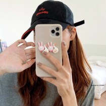 Homemade small crowdsourced cute three-dimensional cartoon applies 12 11Pro Max Apple X XS XR Phone shell 7 8plus