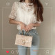 2024 ຮູບແບບໃໝ່ຂອງເກົາຫຼີ Hook-work Hollow Lace Top Women's Loose Super Fairy Temperament Shirt Western Style Versatile Shirt Summer