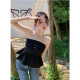 Camisole ນັກສຶກສາ summer ຮ້ອນແມ່ຍິງ vest ສັ້ນສໍາລັບແມ່ຍິງ