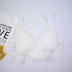 Pháp sexy đồ lót ren lại womens-một-trong-một mỏng bra cup ren mà không vòng thép thở bọc điều chỉnh dây đeo ngực. 