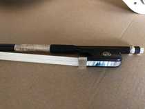 High-end cello bow Brazilian sappan wood cello bow 4 4 cello antique bow sappan wood bow silver