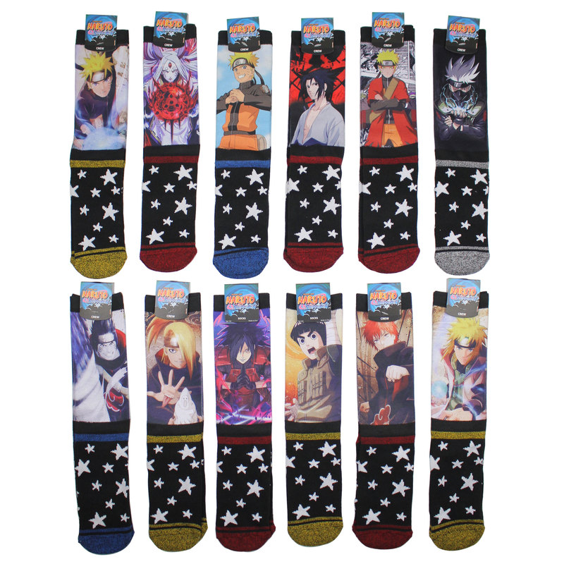 Naruto Trendy Socks Towel Bottom Printed Socks Naruto Sasuke Akatsuki Itachi Anime Socks Kakashi Gaara Naruto Trendy Socks Towel Bottom Printed Socks Naruto Sasuke Akatsuki Itachi Anime Socks Kakashi Gaara