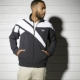Reebok Logo cổ điển đen trắng chân váy kín quần thể thao áo khoác đôi đồng phục học sinh quần BK5105 - Quần thể thao quần thể thao nữ dài
