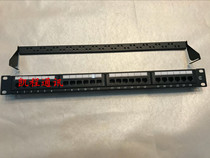 CAT6 Category 6 24-port network patch panel Gigabit gold-plated Category 5e patch panel 48-port shielded network cable management frame