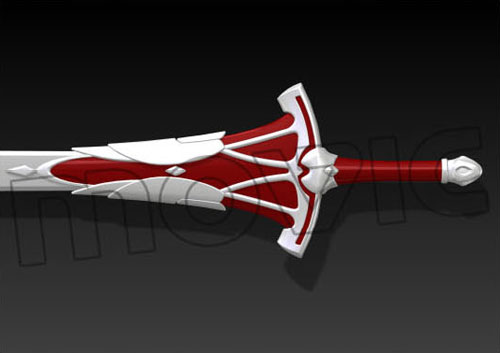Hàng loạt chính hãng MOVIC Fate Apocrypha Modred Clarent Sword model - Capsule Đồ chơi / Búp bê / BJD / Đồ chơi binh sĩ mô hình anime one piece