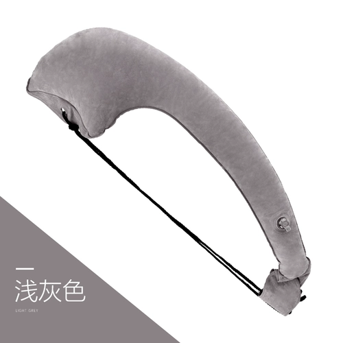 Надувной поезд для путешествий, портативный самолет для сна, подушка для шеи, с защитой шеи