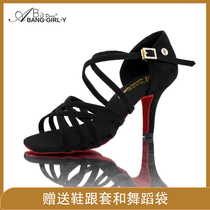 A Bang - dancing shoe Bang GIRL · Y joint series of fine female Latin dance shoes soft sole leather dance shoes