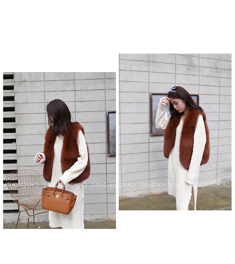 Manteau de fourrure femme - Ref 3174578 Image 98