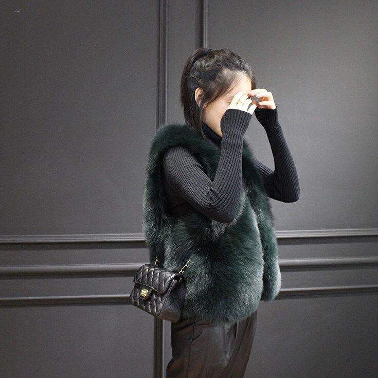 Manteau de fourrure femme - Ref 3174578 Image 30