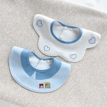 Baby cotton bib 360 petals saliva towel bib newborn anti-spit milk saliva bag 2