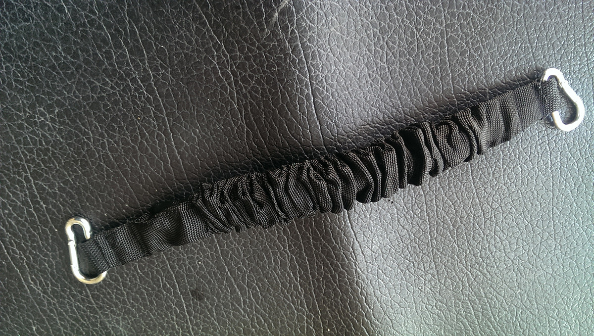 Short pull rope rope pull rope pull training tube anti-pull off heavy level (45 pounds) stretch 0.9 meters