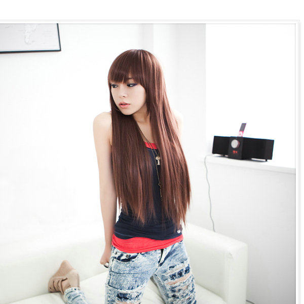 Perruque Long cheveux raides - Ref 2608282 Image 16