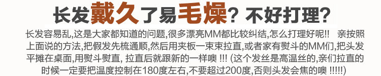 Perruque OTHER   Long cheveux raides - Ref 2612779 Image 16