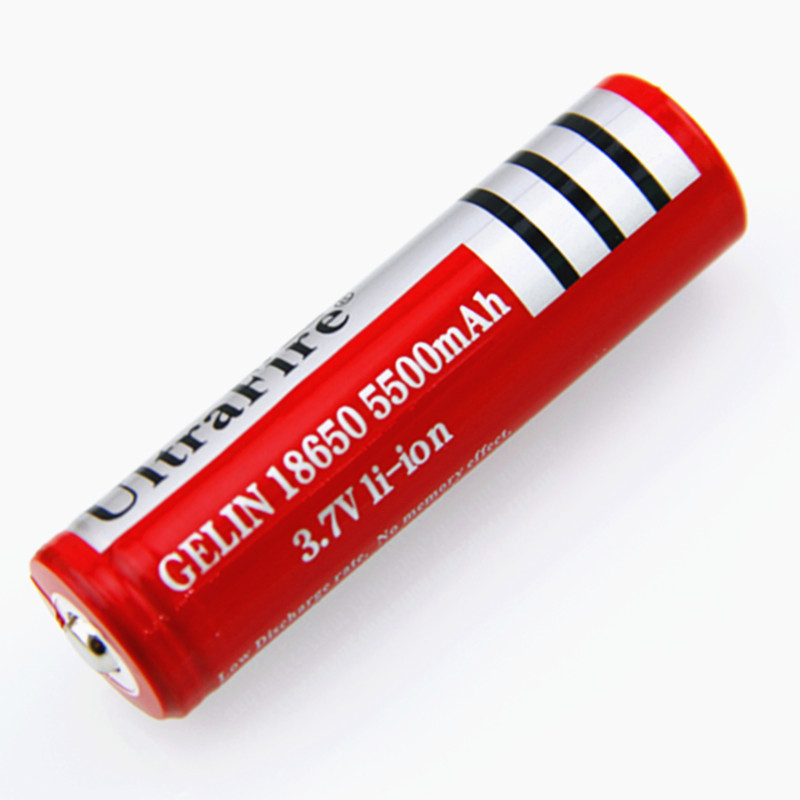 18650 lithium battery 5500 4200mAh large capacity 4 2 3 7V strong light flashlight charger