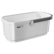 Xiangjiamei mop bucket rectangular household wash mop special sponge flat mop squeeze water mop mop bucket
