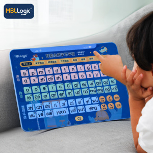 宝宝拼音学习机神器汉语拼读训练声韵字母表卡片有声玩具挂图墙贴