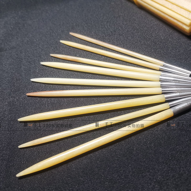 Camel bone needle camel bone round rod square rod camel bone needle material camel bone grinding sweater needle material camel bone old material
