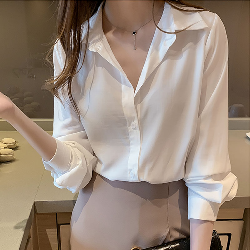 South Korea Snow Shirt Woman Breakfast New Relaxed Retro Harbor Design Sense Small-sleeved Shirt Shirt