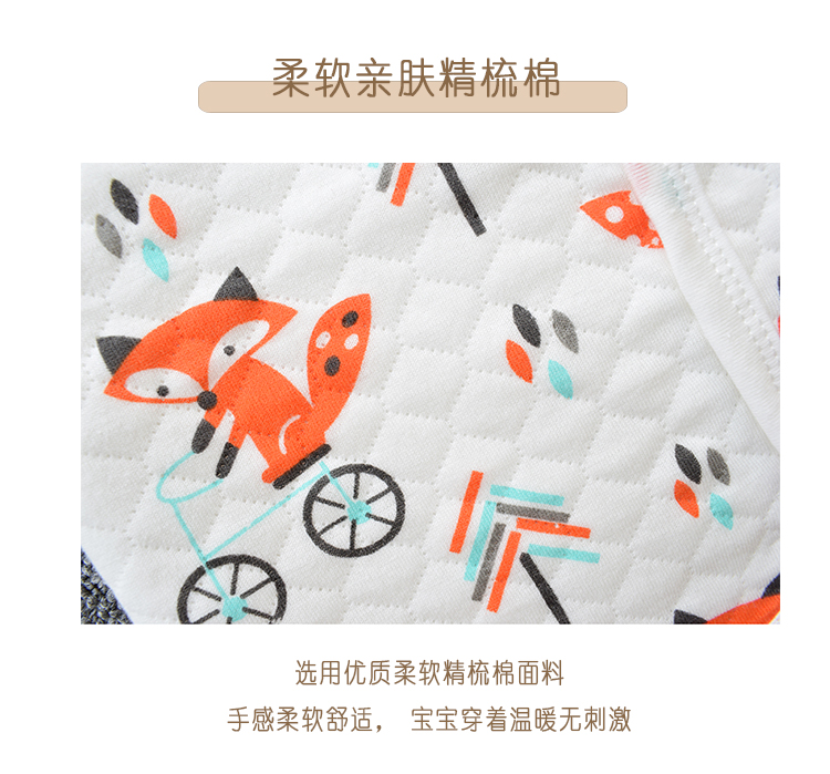 Áo vest trẻ em mùa thu nam và nữ ấm áp cho trẻ em áo khoác trẻ em hàng chuẩn