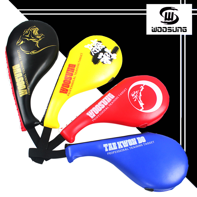 WOOSUNG double leaf chicken leg target taekwondo children's foot target resistance kick target competition competitive foot target