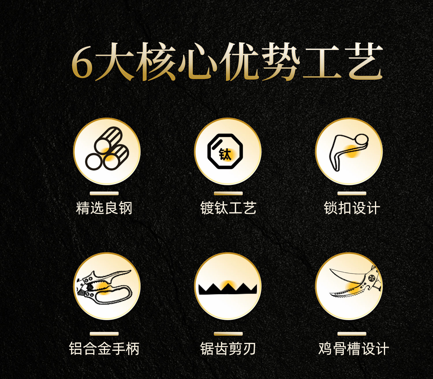 安享好物 安享B级厨房剪-张小泉锋芒 不锈钢 镀钛鸡骨剪  