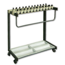 D-003 Super clean and bright 24 heads with lock luxury umbrella stand