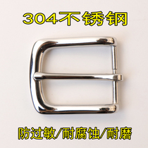 New stainless steel belt buckle D word knife knot belt belt belt accessories for mens belt card