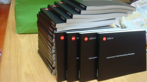 Leica Leica X1 X2 XC English Version Manual New (Shenzhen Frontline)