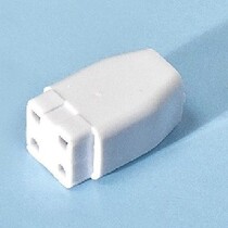  Single-ended four-pin ultraviolet lamp G10q ceramic plug with wire four-hole lamp holder UV germicidal lamp plug