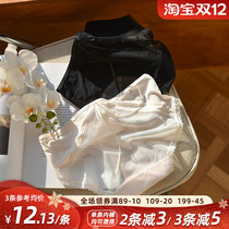 12th 0 points open to grab sexy and hot pure womens underwear comfortable and breathable cotton file see-through mesh shorts