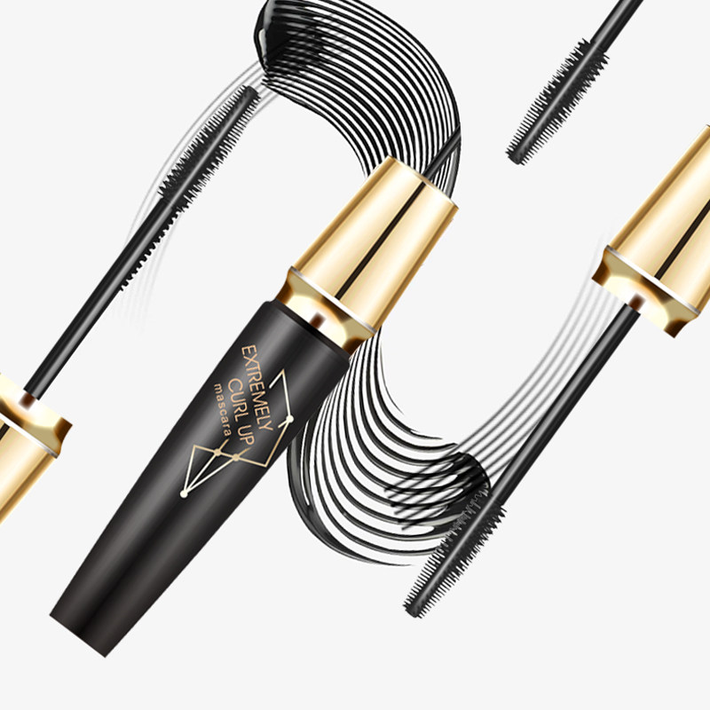 Music Flowr large-capacity mascara waterproof, thick, curling, slender, non-smudge, non-makeup mascara