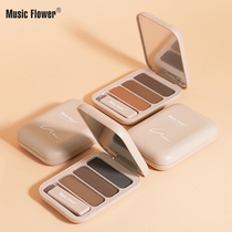 Music Flower Music Flower with a long - eyebrow durable eyebrow without color tricolor
