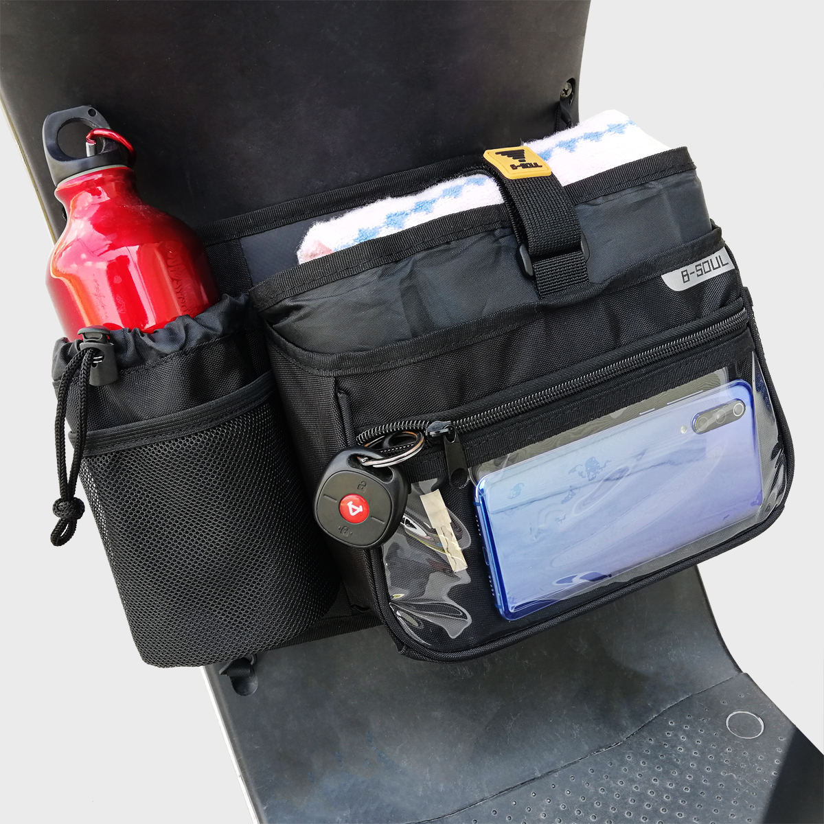 Suitable for Mavericks M1 U front bag electric vehicle modified accessories storage net pocket storage bag basket