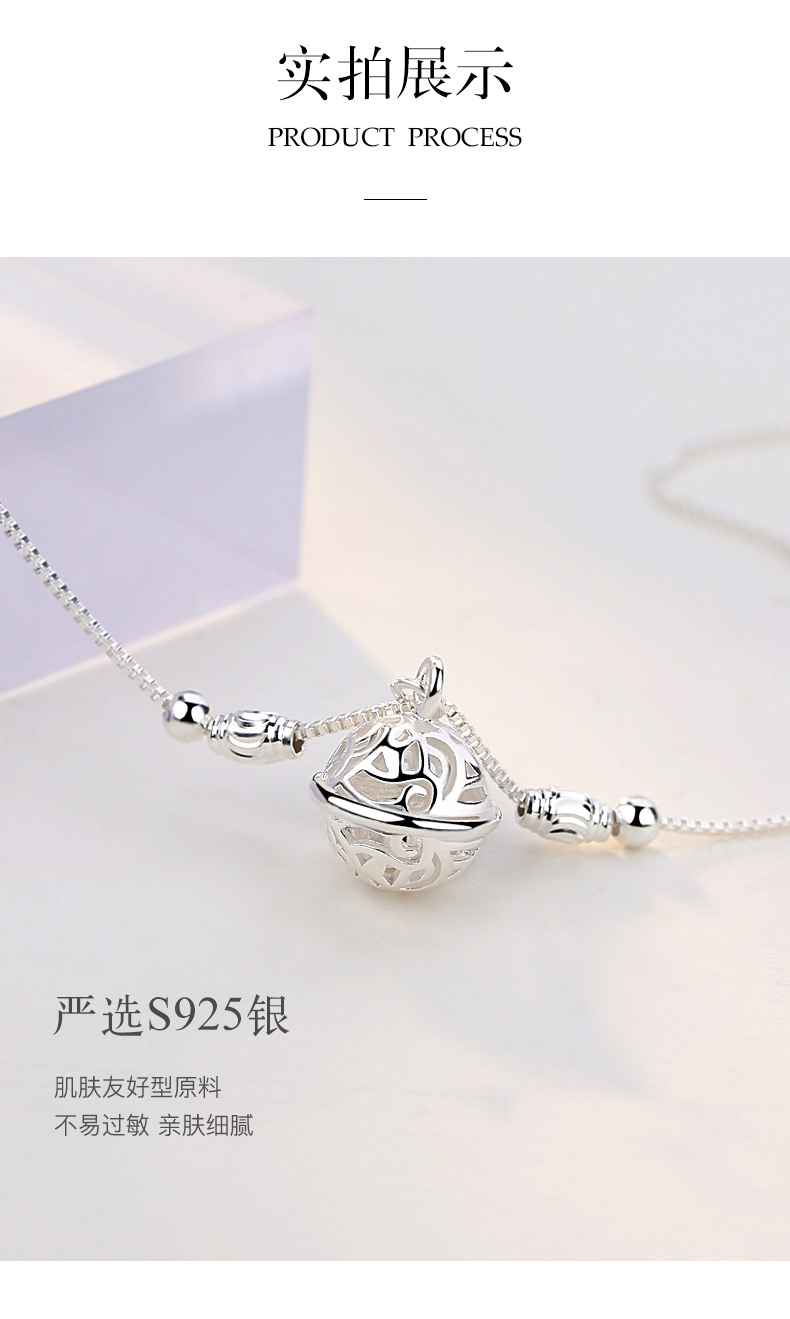 2019 chuông mới chuông chuông 925 sterling bạc vòng chân nữ phiên bản Hàn Quốc của sinh viên thời trang gợi cảm đơn giản Sen có tiếng nói lắc chân nữ pnj