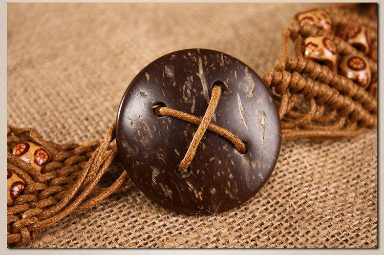 Geweven damesriem in boho stijl als decoratieve jurkriem_voghion.com
