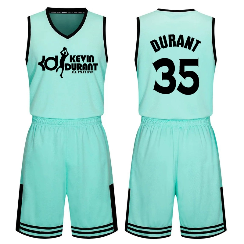 Durant jersey cá nhân đồng phục đội tùy chỉnh trẻ em và nam giới và học sinh nữ thi đấu quần áo bóng rổ bộ thể thao nike