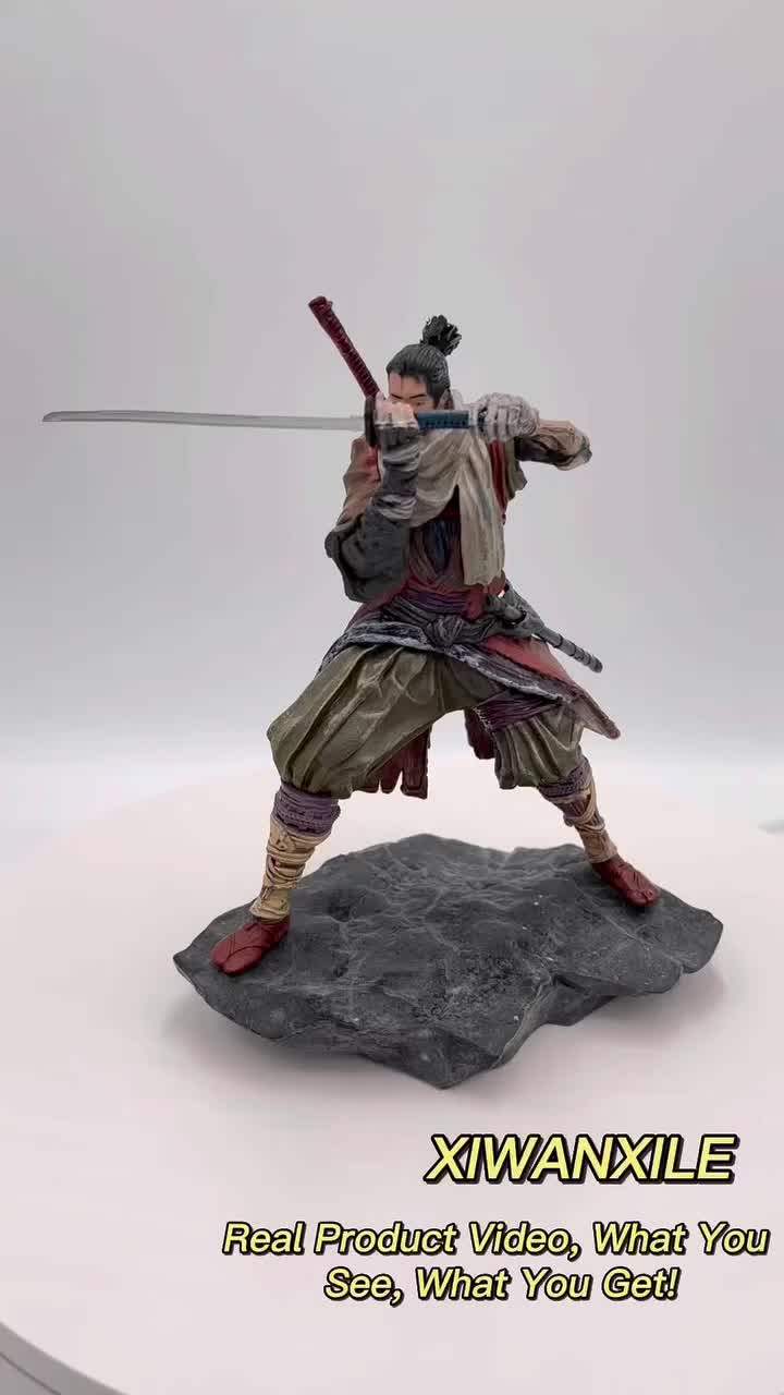 20cm Sekiro Shadows Die Twice Anime Figure Figma 483dx Sekiro Action Figure Sekiro Figurine