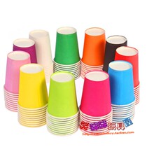 Kindergarten environment decoration children handmade diy art painting creative materials disposable paper cup color paper cut