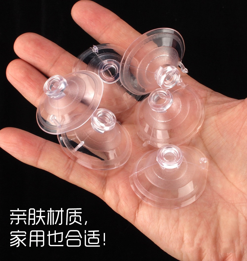 Creatives glass transparent suction nozzle Suction Nozzle Wedding Ceremony Car Decorations Flowers Wrapping Paper Wedding Celebration Supplies Diy Materials