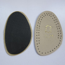 Kirxiang Half Code Cushion Front Palm Cushion High Heel Shoe Cushion Genuine Leather Thickening First Half Cushion Breathable Non-slip Shock Absorbing 4 pieces