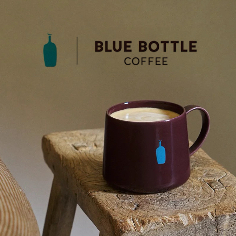 [in Stock] Bluebottle Blue Bottle Coffee Clear White River Mug Holiday Limited Edition Christmas 340ml