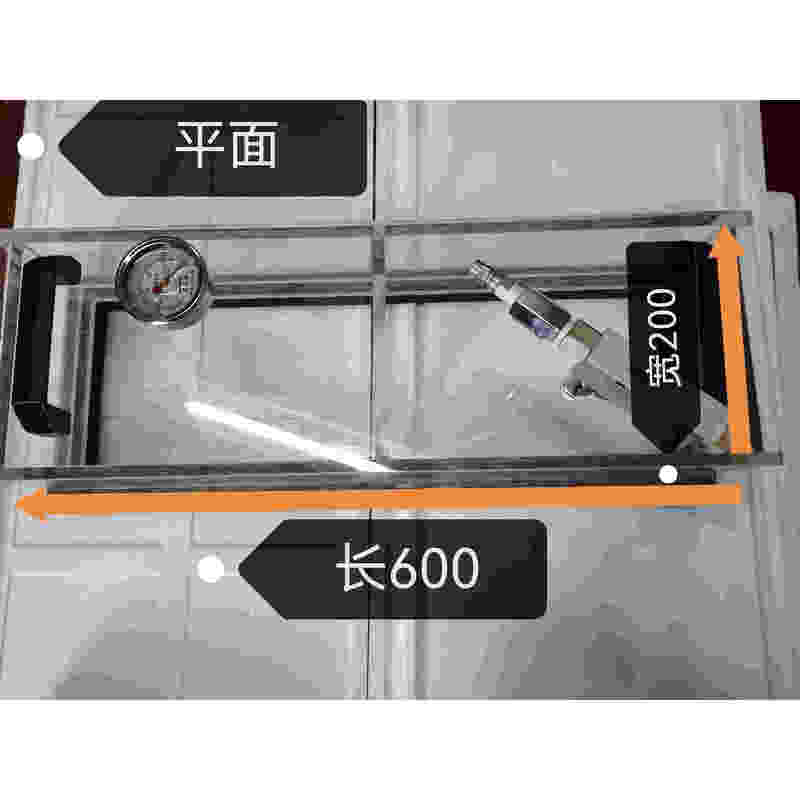 Bottom Plate Marine Tank Weld Seam Vacuum Box, Fully Transparent Flat Weld Seam, Rectangular Vacuum Inspection Inspection Cover