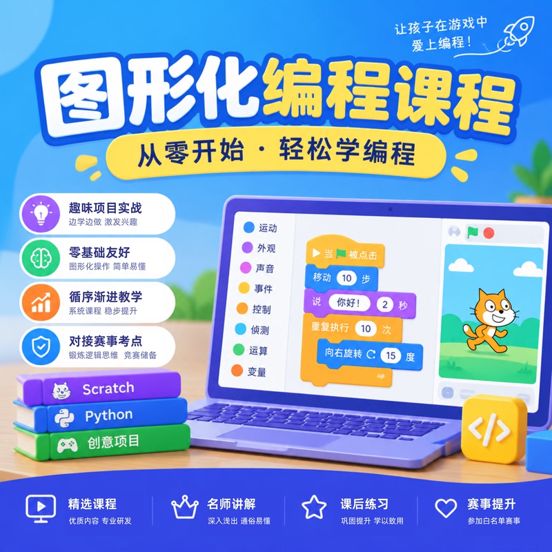 Systematic and Graded Graphical Programming Technology and Creative Set for Primary School Students, Specifically Designed for Students' Graphical Programming Learning Systematic and Graded Graphical Programming Technology and Creative Set for Primary School Students, Specifically Designed for Students' Graphical Programming Learning