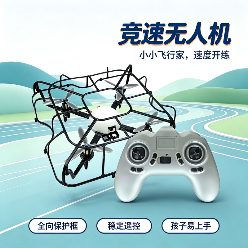 Systematic Graded Racing Drone Technology and Creative Kit for Primary School Students, Professional Racing Drone for Students
