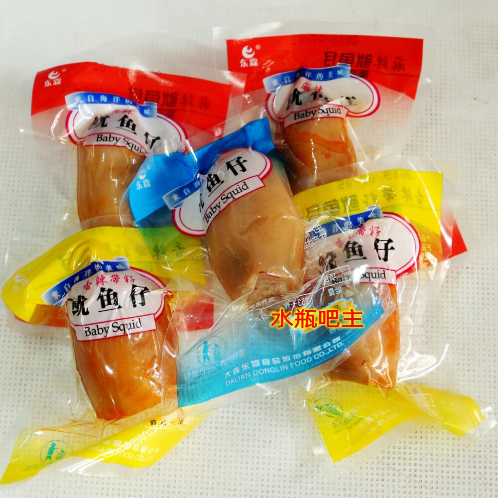 1 piece Donglin Spicy Original Spicy Squid Dalian Squid Dalian ready-to-eat seafood 400g