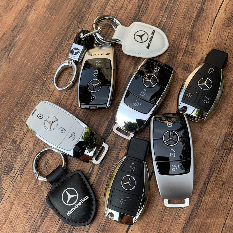 Suitable for New Mercedes-Benz Keys, S-Class, C-Class, E-Class, Amg, Maybach Luxury Car Key Simulation Model Props for Collection